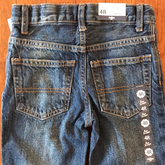 Boy OshKosh Straight Leg Jeans Size 4R - Picture 4 of 6